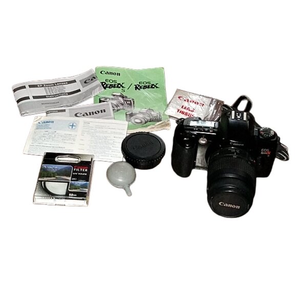 Canon EOS Rebel XS 35mm Film Camera/Bag/MANY Access - Picture 7 of 8